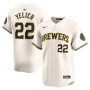 Christian Yelich Milwaukee Brewers Nike Home Limited Player Jersey - Cream Christian Yelich Milwaukee Brewers Nike Home Limited Player Jersey - Cream