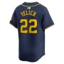 Christian Yelich Milwaukee Brewers Nike Alternate Limited Player Jersey – Navy Christian Yelich Milwaukee Brewers Nike Alternate Limited Player Jersey – Navy