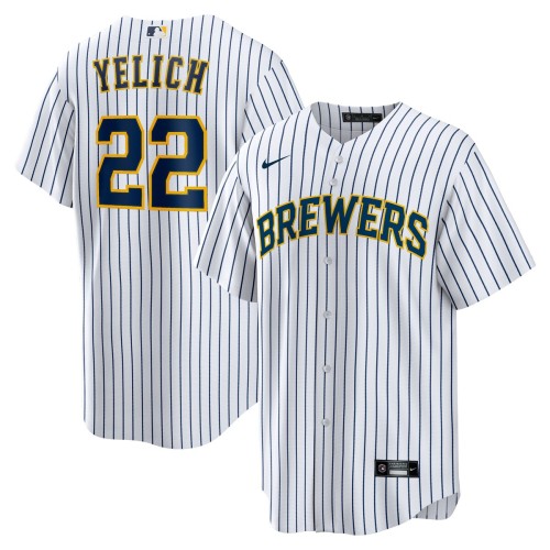 Christian Yelich Milwaukee Brewers Nike Alternate Replica Player Jersey - White Christian Yelich Milwaukee Brewers Nike Alternate Replica Player Jersey - White