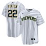 Christian Yelich Milwaukee Brewers Nike Alternate Replica Player Jersey - White Christian Yelich Milwaukee Brewers Nike Alternate Replica Player Jersey - White