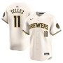 Rowdy Tellez Milwaukee Brewers Nike Home Limited Player Jersey - Cream Rowdy Tellez Milwaukee Brewers Nike Home Limited Player Jersey - Cream
