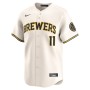 Rowdy Tellez Milwaukee Brewers Nike Home Limited Player Jersey - Cream Rowdy Tellez Milwaukee Brewers Nike Home Limited Player Jersey - Cream