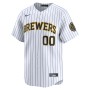 Milwaukee Brewers Nike Alternate Limited Custom Jersey – White Milwaukee Brewers Nike Alternate Limited Custom Jersey – White