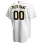 Milwaukee Brewers Nike Alternate Replica Custom Jersey - White Milwaukee Brewers Nike Alternate Replica Custom Jersey - White