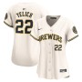 Christian Yelich Milwaukee Brewers Nike Women's Home Limited Player Jersey - Cream Christian Yelich Milwaukee Brewers Nike Women's Home Limited Player Jersey - Cream
