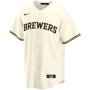 Christian Yelich Milwaukee Brewers Nike Youth Alternate Replica Player Jersey - Cream Christian Yelich Milwaukee Brewers Nike Youth Alternate Replica Player Jersey - Cream