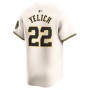 Christian Yelich Milwaukee Brewers Nike Youth Home Limited Player Jersey - Cream Christian Yelich Milwaukee Brewers Nike Youth Home Limited Player Jersey - Cream