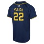 Christian Yelich Milwaukee Brewers Nike Youth Alternate Limited Player Jersey – Navy Christian Yelich Milwaukee Brewers Nike Youth Alternate Limited Player Jersey – Navy