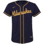Christian Yelich Milwaukee Brewers Nike Youth Alternate Replica Player Jersey - Navy Christian Yelich Milwaukee Brewers Nike Youth Alternate Replica Player Jersey - Navy