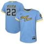 Christian Yelich Milwaukee Brewers Nike Youth 2022 City Connect Replica Player Jersey - Powder Blue Christian Yelich Milwaukee Brewers Nike Youth 2022 City Connect Replica Player Jersey - Powder Blue