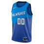Milwaukee Bucks Nike 2020/21 Swingman Custom Jersey Blue - City Edition
