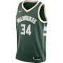 Giannis Antetokounmpo Milwaukee Bucks Nike 2020/21 Swingman Jersey Green - Icon Edition Giannis Antetokounmpo Milwaukee Bucks Nike 2020/21 Swingman Jersey Green - Icon Edition