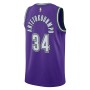Giannis Antetokounmpo Milwaukee Bucks Nike 2022/23 Swingman Jersey Purple - Classic Edition Giannis Antetokounmpo Milwaukee Bucks Nike 2022/23 Swingman Jersey Purple - Classic Edition