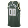 Milwaukee Bucks Nike Swingman Custom Jersey Green - Icon Edition Milwaukee Bucks Nike Swingman Custom Jersey Green - Icon Edition