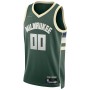 Milwaukee Bucks Nike 2021/22 Diamond Swingman Custom Jersey - Icon Edition - Hunter Green Milwaukee Bucks Nike 2021/22 Diamond Swingman Custom Jersey - Icon Edition - Hunter Green