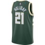 Jrue Holiday Milwaukee Bucks Nike 2020/21 Swingman Jersey Hunter Green - Icon Edition Jrue Holiday Milwaukee Bucks Nike 2020/21 Swingman Jersey Hunter Green - Icon Edition