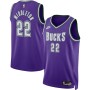 Khris Middleton Milwaukee Bucks Nike 2022/23 Swingman Jersey Purple - Classic Edition Khris Middleton Milwaukee Bucks Nike 2022/23 Swingman Jersey Purple - Classic Edition