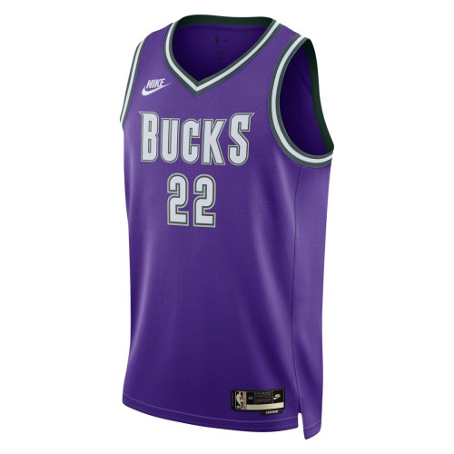 Khris Middleton Milwaukee Bucks Nike 2022/23 Swingman Jersey Purple - Classic Edition Khris Middleton Milwaukee Bucks Nike 2022/23 Swingman Jersey Purple - Classic Edition