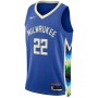 Khris Middleton Milwaukee Bucks Nike Unisex 2022/23 Swingman Jersey - City Edition - Royal Khris Middleton Milwaukee Bucks Nike Unisex 2022/23 Swingman Jersey - City Edition - Royal