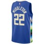 Khris Middleton Milwaukee Bucks Nike Unisex 2022/23 Swingman Jersey - City Edition - Royal Khris Middleton Milwaukee Bucks Nike Unisex 2022/23 Swingman Jersey - City Edition - Royal