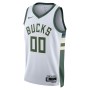 Milwaukee Bucks Nike Unisex 2022/23 Swingman Custom Jersey White - Association Edition Milwaukee Bucks Nike Unisex 2022/23 Swingman Custom Jersey White - Association Edition