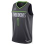 Anthony Edwards Minnesota Timberwolves Jordan Brand 2022/23 Statement Edition Swingman Jersey - Charcoal Anthony Edwards Minnesota Timberwolves Jordan Brand 2022/23 Statement Edition Swingman Jersey - Charcoal
