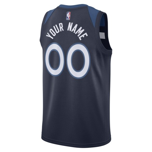 Minnesota Timberwolves Nike Swingman Custom Jersey Navy - Icon Edition Minnesota Timberwolves Nike Swingman Custom Jersey Navy - Icon Edition