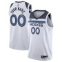 Minnesota Timberwolves Nike 2020/21 Swingman Custom Jersey - Association Edition - White Minnesota Timberwolves Nike 2020/21 Swingman Custom Jersey - Association Edition - White
