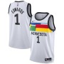 Anthony Edwards Minnesota Timberwolves Nike Unisex 2022/23 Swingman Jersey - City Edition - White Anthony Edwards Minnesota Timberwolves Nike Unisex 2022/23 Swingman Jersey - City Edition - White