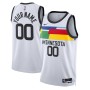 Minnesota Timberwolves Nike Unisex 2022/23 Swingman Custom Jersey - City Edition - White Minnesota Timberwolves Nike Unisex 2022/23 Swingman Custom Jersey - City Edition - White