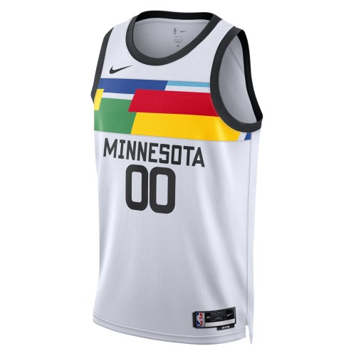 Minnesota Timberwolves Nike Unisex 2022/23 Swingman Custom Jersey - City Edition - White Minnesota Timberwolves Nike Unisex 2022/23 Swingman Custom Jersey - City Edition - White