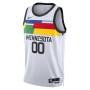 Minnesota Timberwolves Nike Unisex 2022/23 Swingman Custom Jersey - City Edition - White Minnesota Timberwolves Nike Unisex 2022/23 Swingman Custom Jersey - City Edition - White
