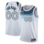 Minnesota Timberwolves Nike Unisex 2024/25 Custom Swingman Jersey - City Edition - White