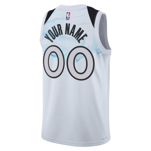 Minnesota Timberwolves Nike Unisex 2024/25 Custom Swingman Jersey - City Edition - White