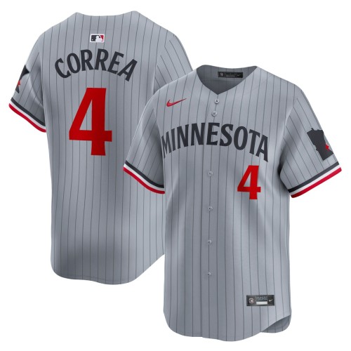 Carlos Correa Minnesota Twins Nike Road Limited Player Jersey – Gray Carlos Correa Minnesota Twins Nike Road Limited Player Jersey – Gray