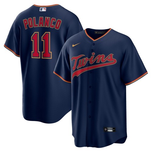 Jorge Polanco Minnesota Twins Nike Alternate Replica Player Name Jersey - Navy Jorge Polanco Minnesota Twins Nike Alternate Replica Player Name Jersey - Navy