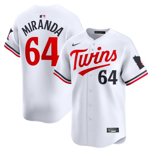 Jose Miranda Minnesota Twins Nike Home Limited Player Jersey - White Jose Miranda Minnesota Twins Nike Home Limited Player Jersey - White