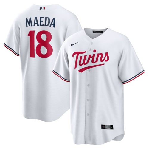 Kenta Maeda Minnesota Twins Nike Home Replica Jersey - White Kenta Maeda Minnesota Twins Nike Home Replica Jersey - White