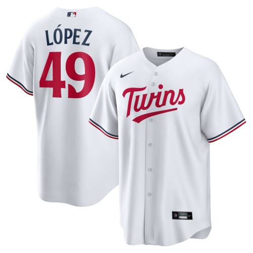 Pablo López Minnesota Twins Nike Home Replica Player Jersey - White Pablo López Minnesota Twins Nike Home Replica Player Jersey - White