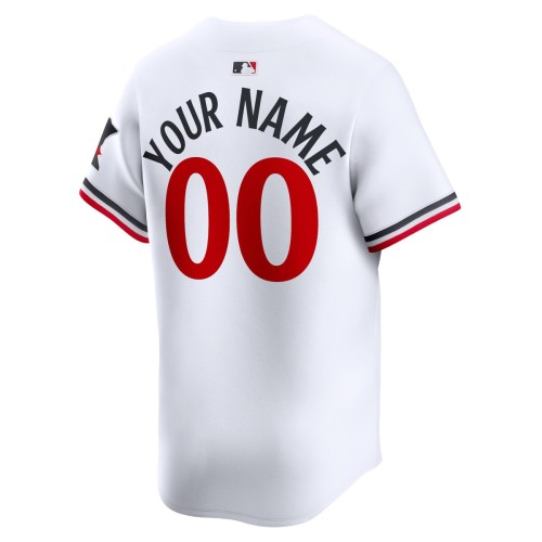 Minnesota Twins Nike Home Limited Custom Jersey - White Minnesota Twins Nike Home Limited Custom Jersey - White