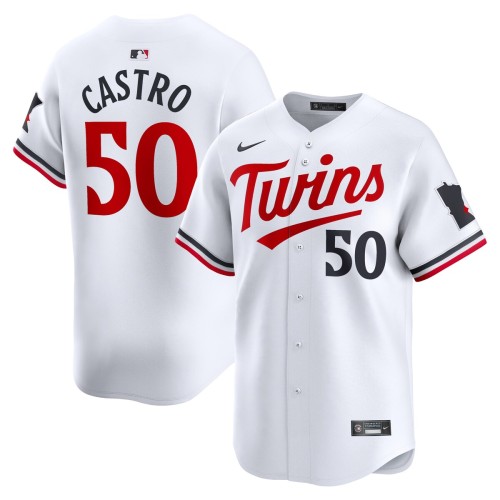 Willi Castro Minnesota Twins Nike Home Limited Player Jersey - White Willi Castro Minnesota Twins Nike Home Limited Player Jersey - White