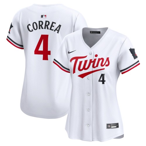 Carlos Correa Minnesota Twins Nike Women's Home Limited Player Jersey - White Carlos Correa Minnesota Twins Nike Women's Home Limited Player Jersey - White