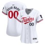 Minnesota Twins Nike Women's Home Limited Custom Jersey - White Minnesota Twins Nike Women's Home Limited Custom Jersey - White