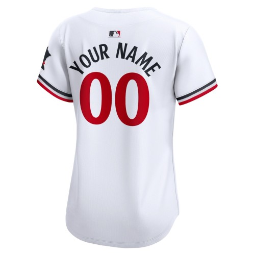 Minnesota Twins Nike Women's Home Limited Custom Jersey - White Minnesota Twins Nike Women's Home Limited Custom Jersey - White