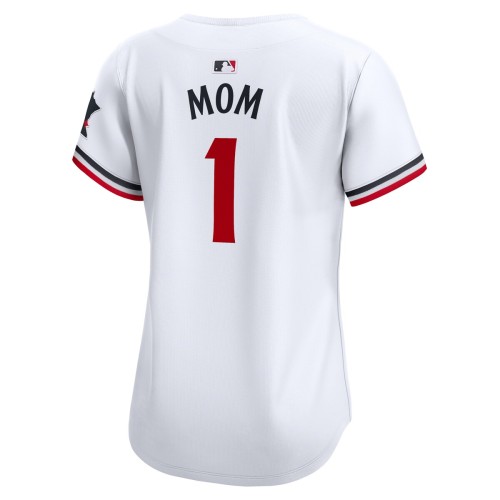 Minnesota Twins Nike Women's #1 Mom Home Limited Jersey - White Minnesota Twins Nike Women's #1 Mom Home Limited Jersey - White