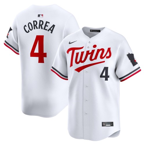 Carlos Correa Minnesota Twins Nike Youth Home Limited Player Jersey - White Carlos Correa Minnesota Twins Nike Youth Home Limited Player Jersey - White