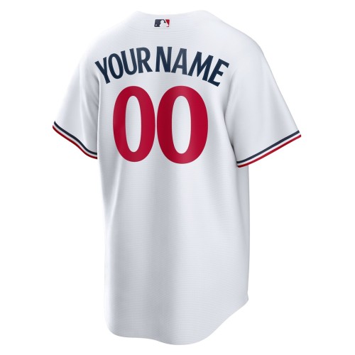 Minnesota Twins Nike Youth Home Replica Custom Jersey - White Minnesota Twins Nike Youth Home Replica Custom Jersey - White