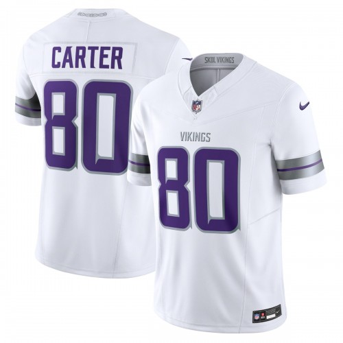 Cris Carter Minnesota Vikings Nike Alternate Vapor F.U.S.E. Retired Player Limited Jersey - White Cris Carter Minnesota Vikings Nike Alternate Vapor F.U.S.E. Retired Player Limited Jersey - White