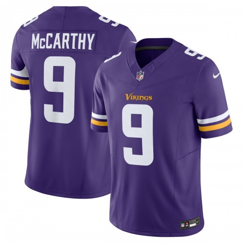 J.J. McCarthy Minnesota Vikings Nike Vapor F.U.S.E. Limited Jersey - Purple J.J. McCarthy Minnesota Vikings Nike Vapor F.U.S.E. Limited Jersey - Purple
