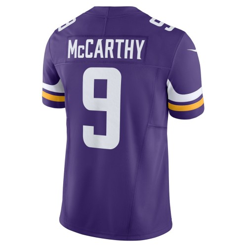 J.J. McCarthy Minnesota Vikings Nike Vapor F.U.S.E. Limited Jersey - Purple J.J. McCarthy Minnesota Vikings Nike Vapor F.U.S.E. Limited Jersey - Purple